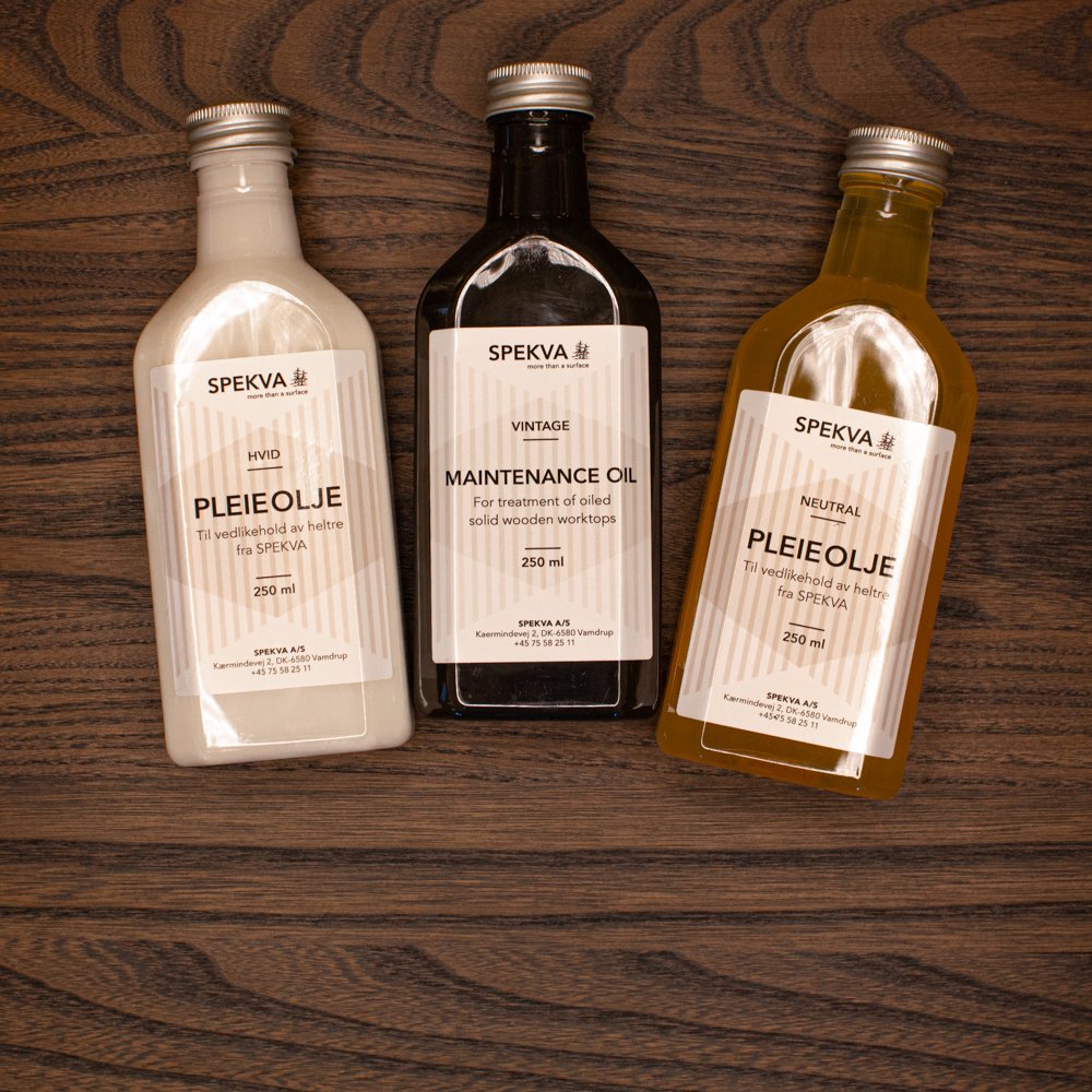 Plejeolie SPEKVA A/S